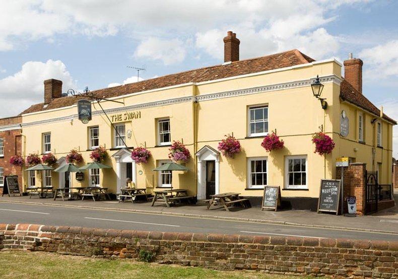 Swan Hotel By Greene King Inns Thaxted Dış mekan fotoğraf