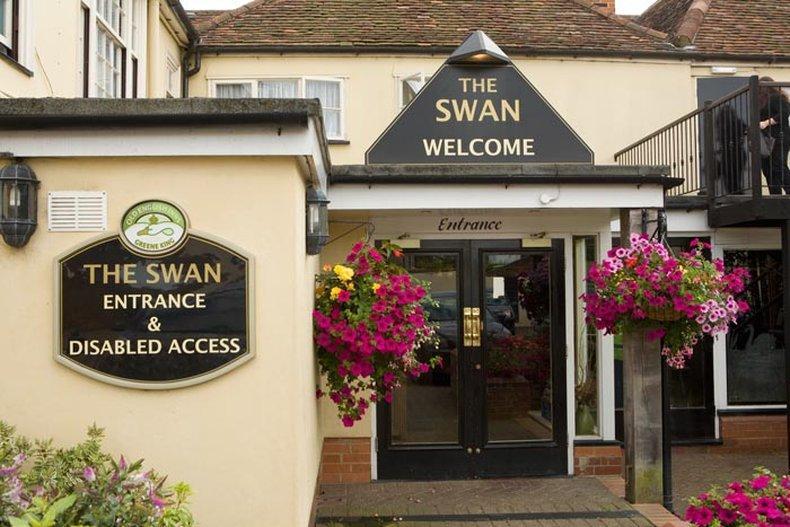 Swan Hotel By Greene King Inns Thaxted Dış mekan fotoğraf